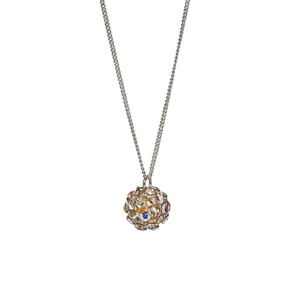 Jewelry - Limited Edition • Swarovski Crystal Sphere Necklace • NWT
